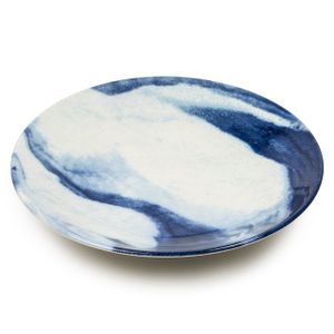 Indigo Storm Large Serving Bowl - Styling by 1882 Ltd