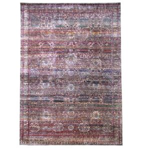 Purple Alchemy Transitional Silk Rug - Rug by Abchome
