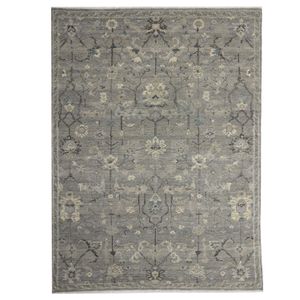 Grey Antique Revival Wool Rug - 6' x 9' - Rug by Abchome