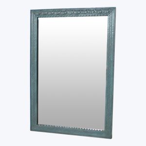 Vintage Green Ornate Mirror - Accessories by Abchome