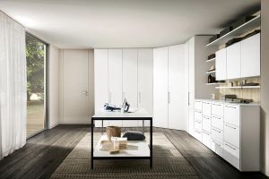 Armadio con lavanderia ad angolo - Cabinet by Adok