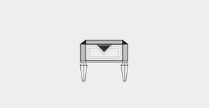 Diamante Night table - Table by ADORA
