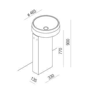 Lariana - ACER1073_+ ACER1126FD_ - Washbasin by Agape