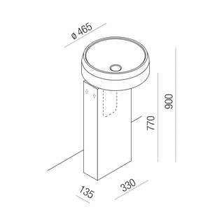 Lariana - ACER1073_+ ACER1126MS_ - Washbasin by Agape