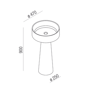 Bjhon 1 - ACER1081MQQ - Washbasin by Agape