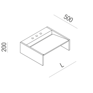 Face à face - ACER5060A_ - Washbasin by Agape