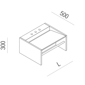 Face à face - ACER5060PS_ - Washbasin by Agape