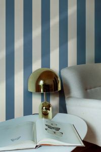 BRERA / Art. shabby chic-Aquamarine - Wallpaper by AGENA