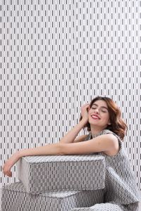 CALEIDO / Art. Tabriz blue - Wallpaper by AGENA