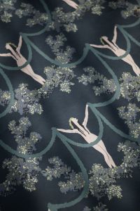 MON CHÉRI / Art. floreale liberty-OFF WHITE - Wallpaper by AGENA