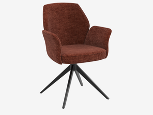 CHAIR VIENNA PLUSH Armrests - Chair by Akante