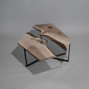 CRYSTAL Walnut - Coffee table by Alcarol