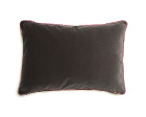 CUSHION SIÉGE VELVET DEEP GRAY 50×30 P - Styling by Aldeco