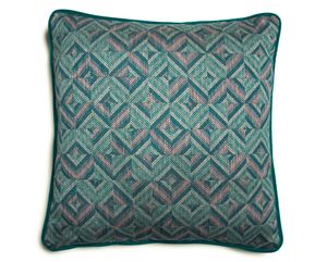 CUSHION GORGEOUS DIVA AQUA BLUE 45×45 P - Styling by Aldeco