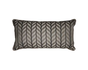 CUSHION CAROUSEL CORD WHITE TAUPE 60×30 P - Styling by Aldeco