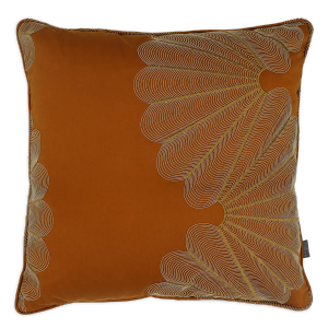 CUSHION POETIQUE Cognac 50X50 P - Styling by Aldeco