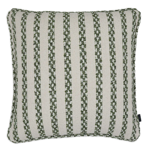 CUSHION FLAPPER STRIPE Moss Green 50X50 P - Styling by Aldeco