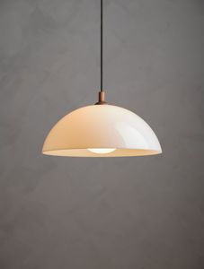Glass Half Dome Pendant 20" - Ceiling lamp by Allied Maker
