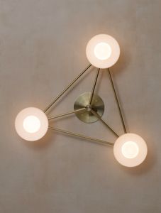 Archipelago 3 Surface - Wall lamp by Allied Maker