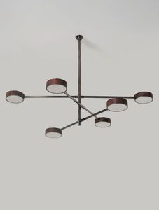 Monoscope 6 Chandelier - Ceiling lamp by Allied Maker