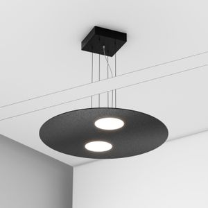 Sospensione POIS x2 - Nero - Ceiling lamp by Amarcords