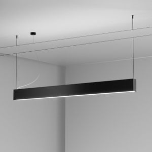 VERDANA 150 - BI - Nero - Ceiling lamp by Amarcords