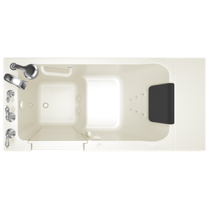 Acrylic Luxury Series 28 x 48-Inch Walk-in Tub With Whirlpool System - Right-Hand Drain - Bathtub by American Standard