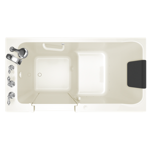 Acrylic Luxury Series 32 x 60 -Inch Walk-in Tub With Air Spa System - Left-Hand Drain With Faucet - Tap by American Standard