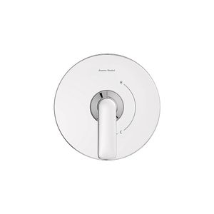 Aspirations Pressure Balance Valve Trim With Double Ceramic Pressure Balance Cartridge and Lever Handle - Shower by American Standard