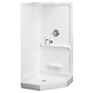 Axis 38 x 38-Inch Shower Wall Set - Shower by American Standard