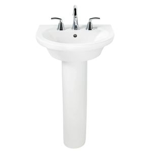 Boulevard and Tropic Petite Pedestal Leg - Washbasin by American Standard
