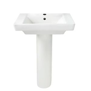 Boulevard Center Hole Only Pedestal Sink Top and Leg Combination - Washbasin by American Standard