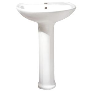 Cadet Center Hole Only Pedestal Sink Top and Leg Combination - Washbasin by American Standard