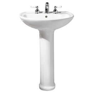 Cadet Pedestal Leg - Washbasin by American Standard