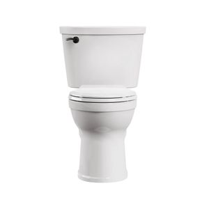 Champion PRO Two-Piece 1.28 gpf/4.8 Lpf Chair Height Elongated Right-Hand Trip Lever Toilet Less Seat - Toilet seat by American Standard