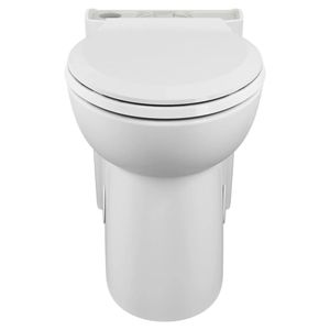 Clean Right Height Elongated Toilet Bowl with EverClean Seat - Toilet seat by American Standard
