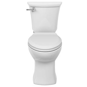 Edgemere Two-Piece 1.28 gpf/4.8 Lpf Chair-Height Elongated Toilet Less Seat - Toilet seat by American Standard