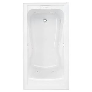Evolution 60 x 32-Inch Deep Soak Integral Apron Bathtub - Bathtub by American Standard