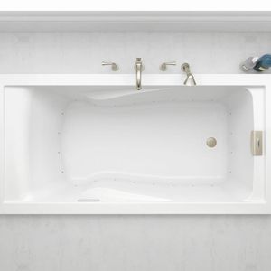 Evolution 72 x 36-Inch Deep Soak Drop-In Bathtub With EverClean Air Bath System - Bathtub by American Standard