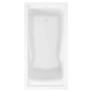 Evolution 72 x 36-Inch Deep Soak Drop-In Bathtub - Bathtub by American Standard