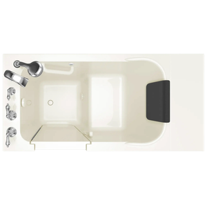 Gelcoat Premium Series 28 x 48-Inch Walk-in Tub With Soaker System - Right-Hand Drain - Bathtub by American Standard