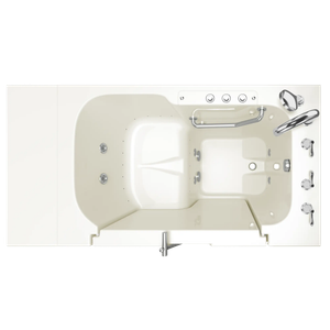 Gelcoat Premium Series 32 in. x 52 in. Outward Opening Door Walk-In Bathtub - Bathtub by American Standard