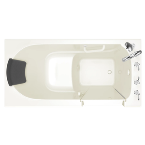 Gelcoat Premium Series 60x30 Inch Soaking Walk-In Bathtub - Left Hand Door and Drain - Door by American Standard