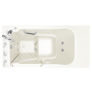 Gelcoat Value Series 30x52 Inch Walk-In Bathtub with Whirlpool Massage System - Left Hand Door and Drain - Bathtub by American Standard
