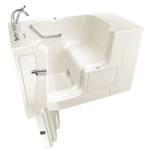 Gelcoat Value Series 32 x 52 -Inch Walk-in Tub With Soaker System - Left-Hand Drain With Faucet - Tap by American Standard