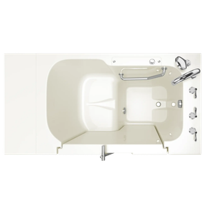 Gelcoat Value Series 32 x 52 -Inch Walk-in Tub With Soaker System - Right-Hand Drain With Faucet - Tap by American Standard