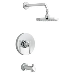 Green Tea 2.5 GPM Tub and Shower Trim Kit with Rain Showerhead and Lever Handle - Shower by American Standard