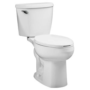 Mainstream Right Height Elongated Complete Toilet - Toilet seat by American Standard