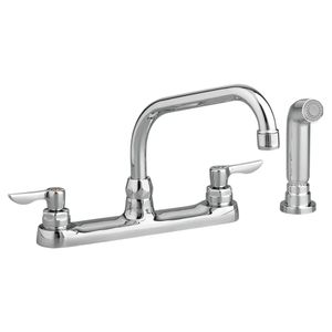 Monterrey® Top Mount Kitchen Faucet With Tubular Spout and Lever Handles 1.5 gpm/5.7 Lpf With Spray - Tap by American Standard