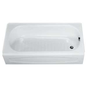 New Solar 60 x 30-Inch Integral Apron Bathtub Above Floor Rough With Left-Hand Outlet - Bathtub by American Standard